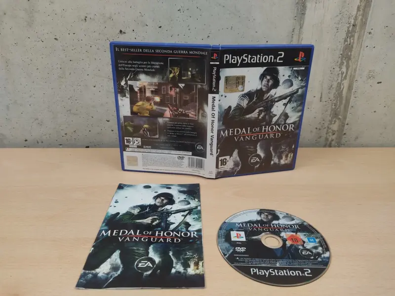 Medal of Honor Vanguard - PlayStation 2 PS2 - PAL ITA Completo #4 - Vista 1