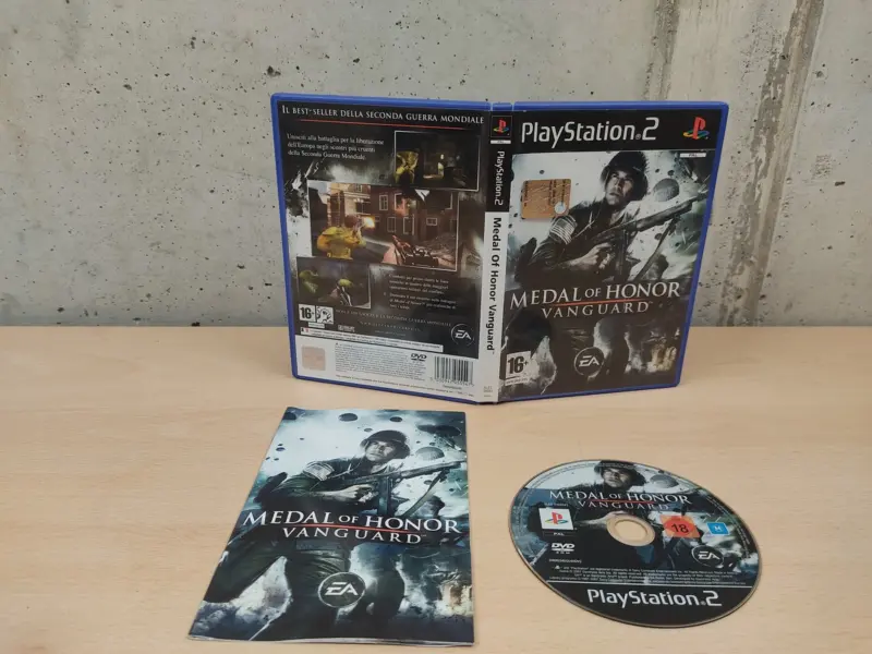 Medal of Honor Vanguard - PlayStation 2 PS2 - PAL ITA Completo #7 - Vista 1