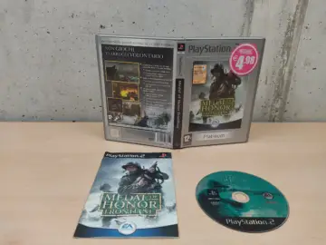 Reperto originale Medal of Honor Frontline Platinum - PlayStation 2 PS2 - PAL ITA Completo #2 - Condizioni USATO TESTATO 100% CIB