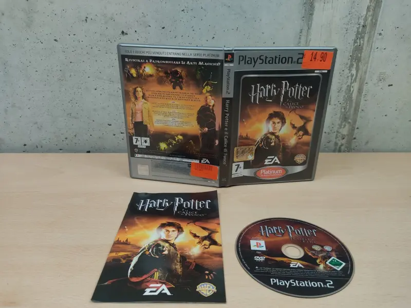 Harry Potter e il Calice di Fuoco Platinum - PlayStation 2 PS2 - PAL ITA Completo #2 - Vista 1