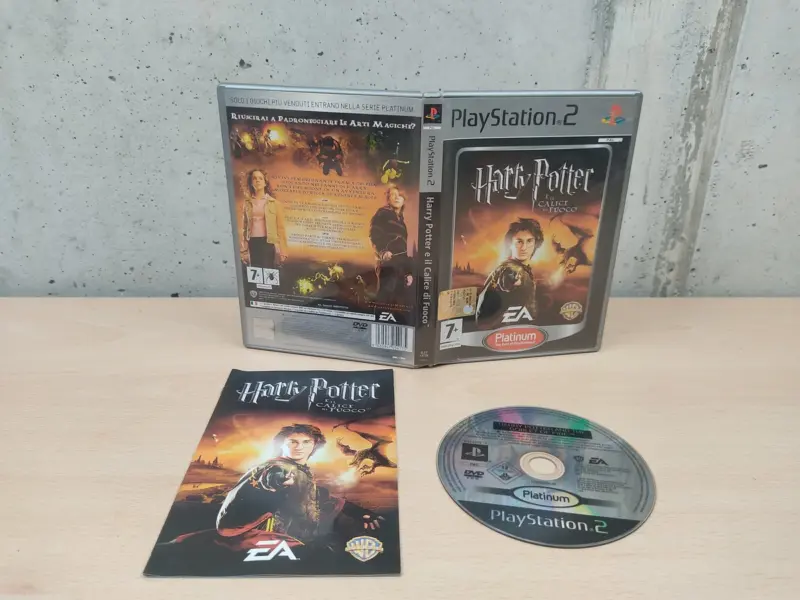 Harry Potter e il Calice di Fuoco Platinum - PlayStation 2 PS2 - PAL ITA Completo #3 - Vista 1