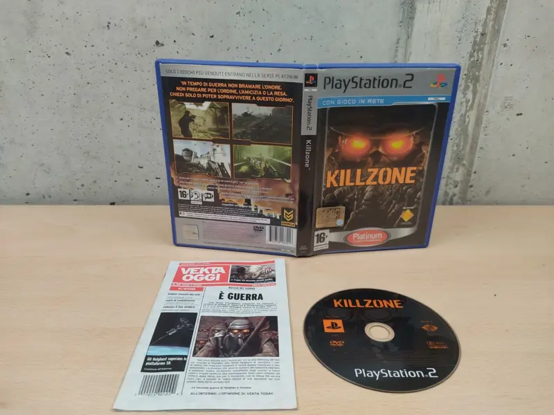 Killzone Platinum - PlayStation 2 PS2 - PAL ITA Completo - Vista 1