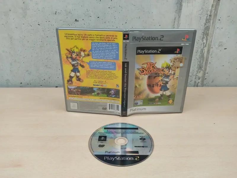 Jak and Daxter The Precursor Legacy Platinum - PlayStation 2 PS2 - PAL ITA - Vista 1