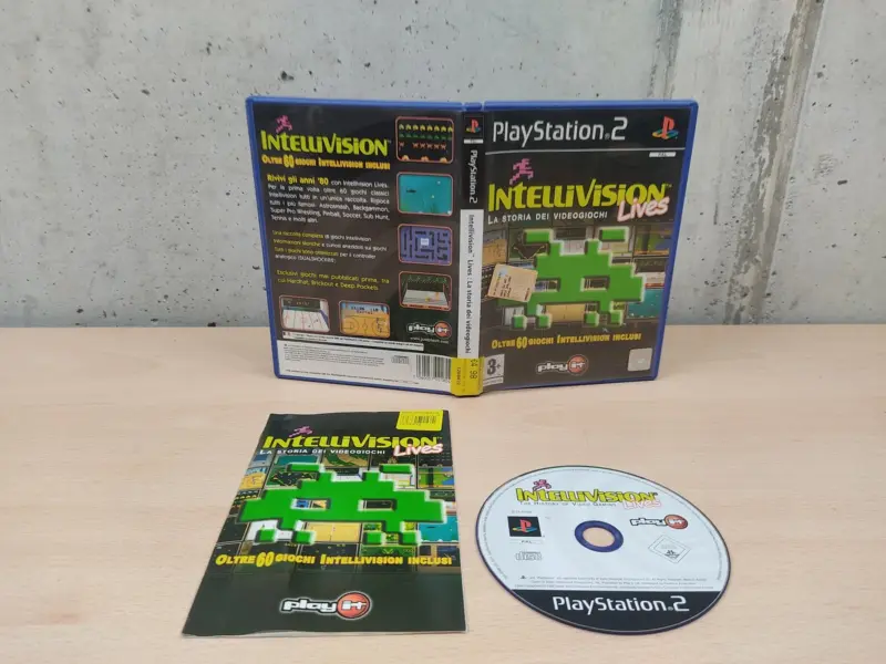 Intellivision Lives la Storia dei Videogiochi - PlayStation 2 PS2 - PAL ITA Completo #2 - Vista 1