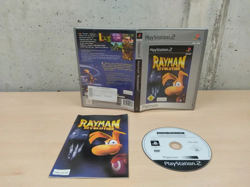 Rayman Revolution Platinum - PlayStation 2 PS2 - PAL ITA Completo - Vista 1