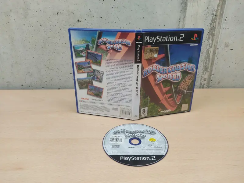 RollerCoaster World - PlayStation 2 PS2 - PAL ITA - Vista 1