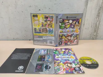 Reperto originale Mario Party 4 - Nintendo GameCube - PAL ITA Completo Disco Specchio - Condizioni USATO TESTATO 100% CIB