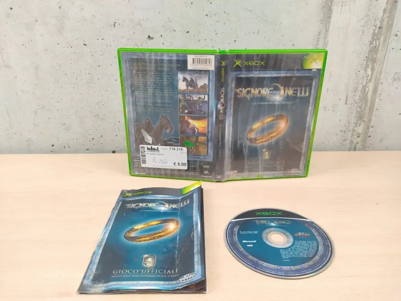 Il Signore degli Anelli la Compagnia dell'Anello - Xbox Classic - PAL ITA Completo - Vista 1