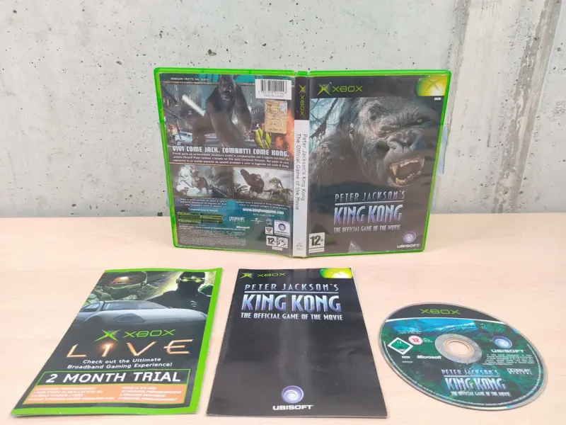 Peter Jackson's King Kong - Xbox Classic - PAL ITA Completo - Vista 1