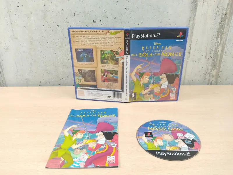 Peter Pan la Leggenda dell'Isola Che Non C'è - PlayStation 2 PS2 - PAL ITA Completo #2 - Vista 1