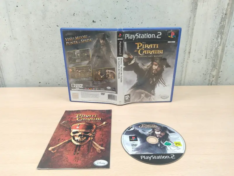 Pirati dei Caraibi ai Confini del Mondo - PlayStation 2 PS2 - PAL ITA Completo #2 - Vista 1