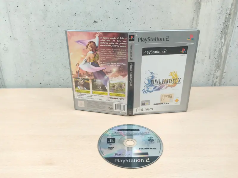 Final Fantasy X Platinum - PlayStation 2 PS2 - PAL ITA - Vista 1