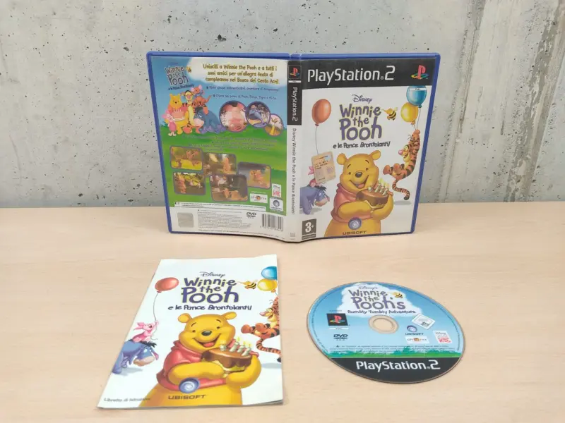 Disney Winnie the Pooh e le Panche Brontolanti - PlayStation 2 PS2 - PAL ITA Completo #2 - Vista 1