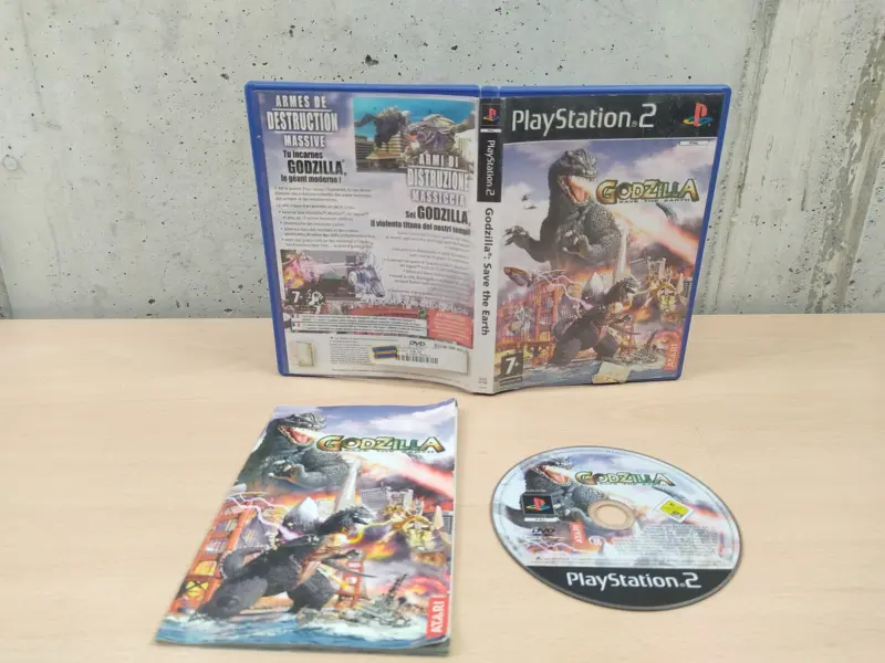 Godzilla Saves The Earth - PlayStation 2 PS2 - PAL ITA Completo #2 - Vista 1