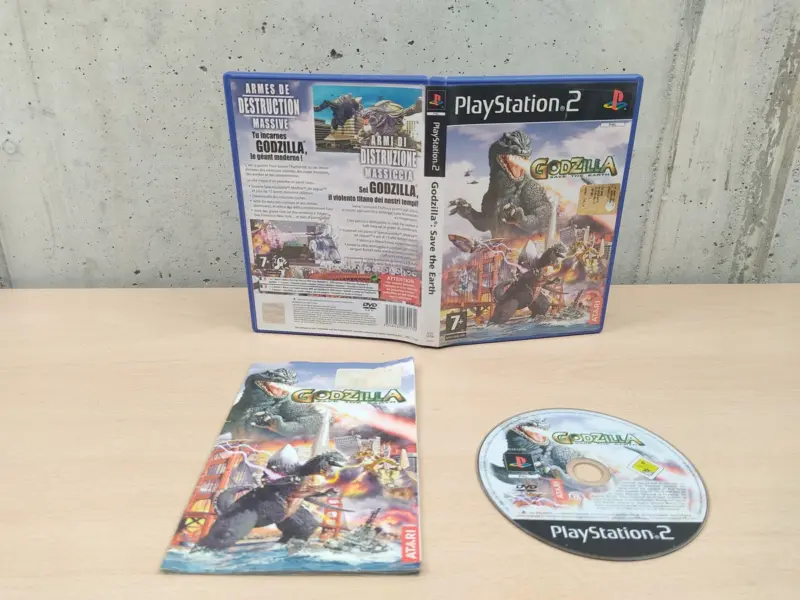 Godzilla Saves The Earth - PlayStation 2 PS2 - PAL ITA Completo #3 - Vista 1