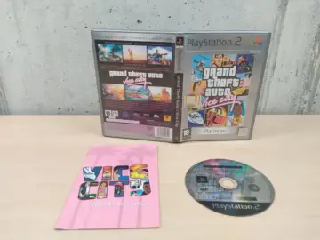 Reperto originale Grand Theft Auto GTA Vice City Platinum - PlayStation 2 PS2 - PAL ITA #4 - Condizioni USATO TESTATO 100% CIB