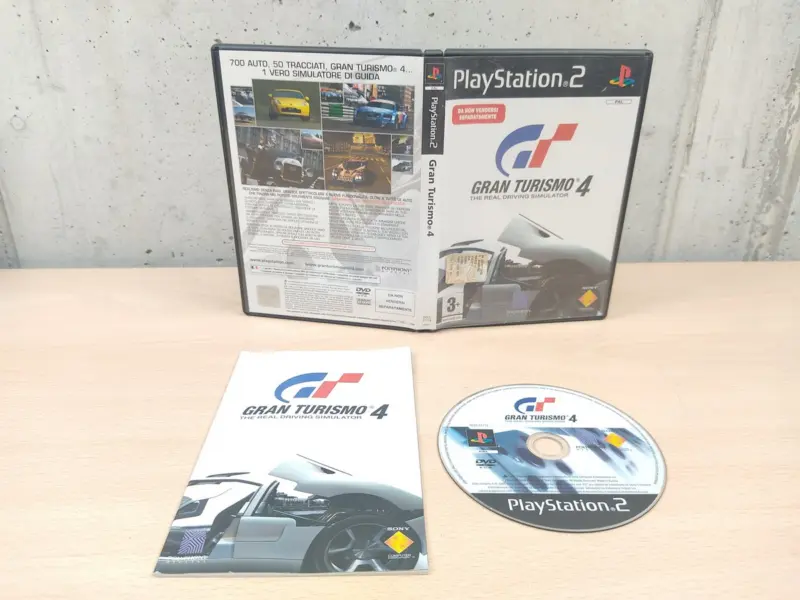 Gran Turismo 4 - PlayStation 2 PS2 - PAL ITA Completo #3 - Vista 1