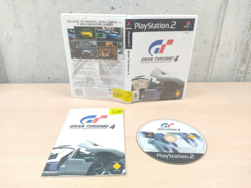 Gran Turismo 4 - PlayStation 2 PS2 - PAL ITA Completo #4 - Vista 1