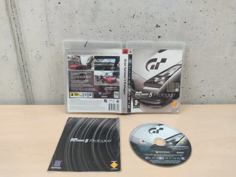 Gran Turismo 5 Prologue - PlayStation 3 PS3 - PAL ITA Completo Disco Specchio #2 - Vista 1