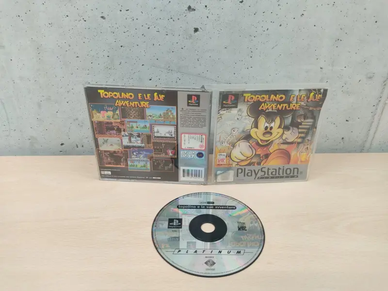 Topolino e le Sue Avventure Platinum - PlayStation 1 PS1 - PAL ITA #2 - Vista 1