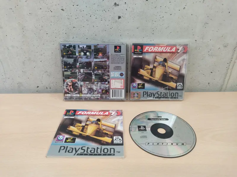 Formula 1 Platinum - PlayStation 1 PS1 - PAL ITA Completo - Vista 1
