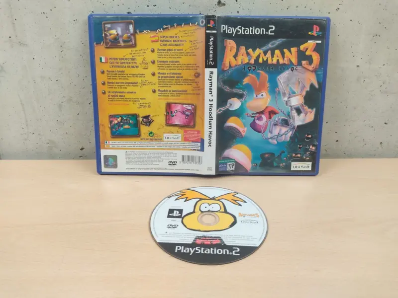 Rayman 3 Hoodlum Havoc - PlayStation 2 PS2 - PAL ITA - Vista 1