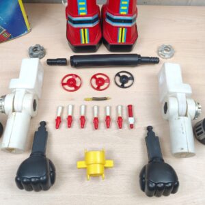 Miniatura 10 per Jumbo Machinder Titan Groizer X Robot Action Figure Ceppi Ratti Vintage