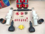 Miniatura 10 per Jumbo Machinder Titan Groizer X Robot Action Figure Ceppi Ratti Vintage