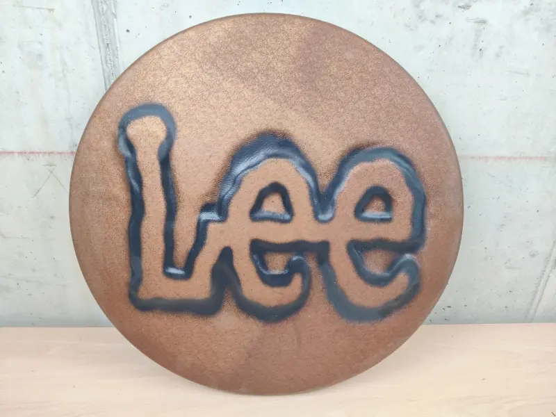 Lee Jeans Insegna Pubblicitaria Forma Bottone - Vista 1