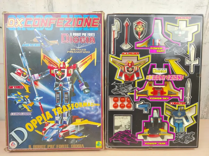 DX Confezione Diogia Cross Aider - Clover ITA Robot Japan Vintage - Vista 1