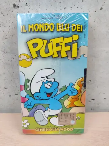 Reperto originale Il Mondo Blu dei Puffi - Nuovo Sigillato Disney VHS - Condizioni NUOVO / SIGILLATO CIB