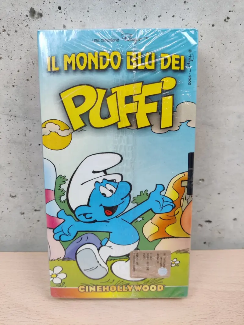 Il Mondo Blu dei Puffi - Nuovo Sigillato Disney VHS - Vista 1