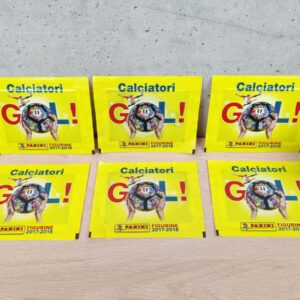 Miniatura 3 per Lotto 6pz Figurine Panini 2017 2018 Campione Gratuito