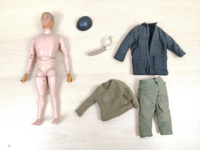 Action Man Soldato Original Vintage - Palitoys Hasbro Hybrid Eagle Eye Anni '60/'70 - Vista 1