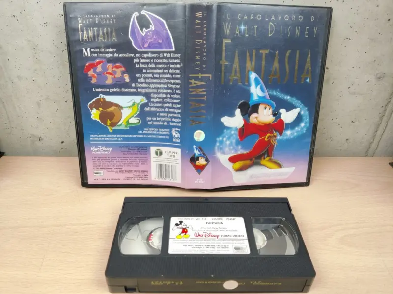 Il Capolavoro di Walt Disney Fantasia - VHS Walt Disney - Vista 1