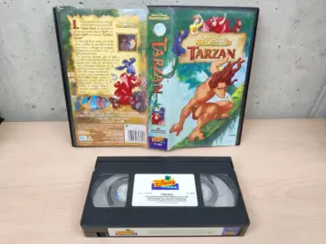 Reperto originale Tarzan I Classici di Walt Disney - VHS - Condizioni USATO CIB