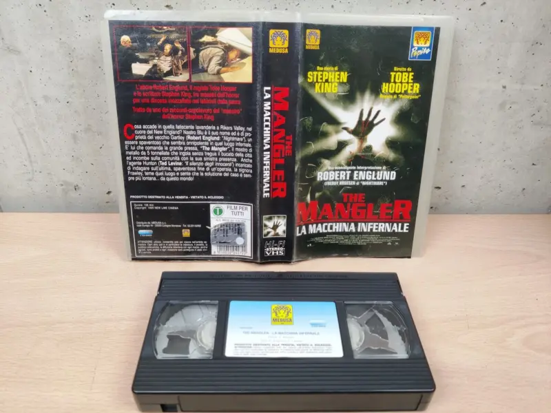 The Mangler la Macchina Infernale - VHS - Vista 1