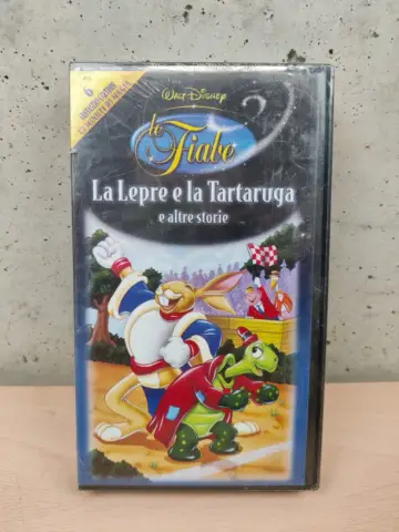 Reperto originale Le Fiabe la Lepre e la Tartaruga - Nuovo Sigillato VHS - Condizioni NUOVO / SIGILLATO CIB