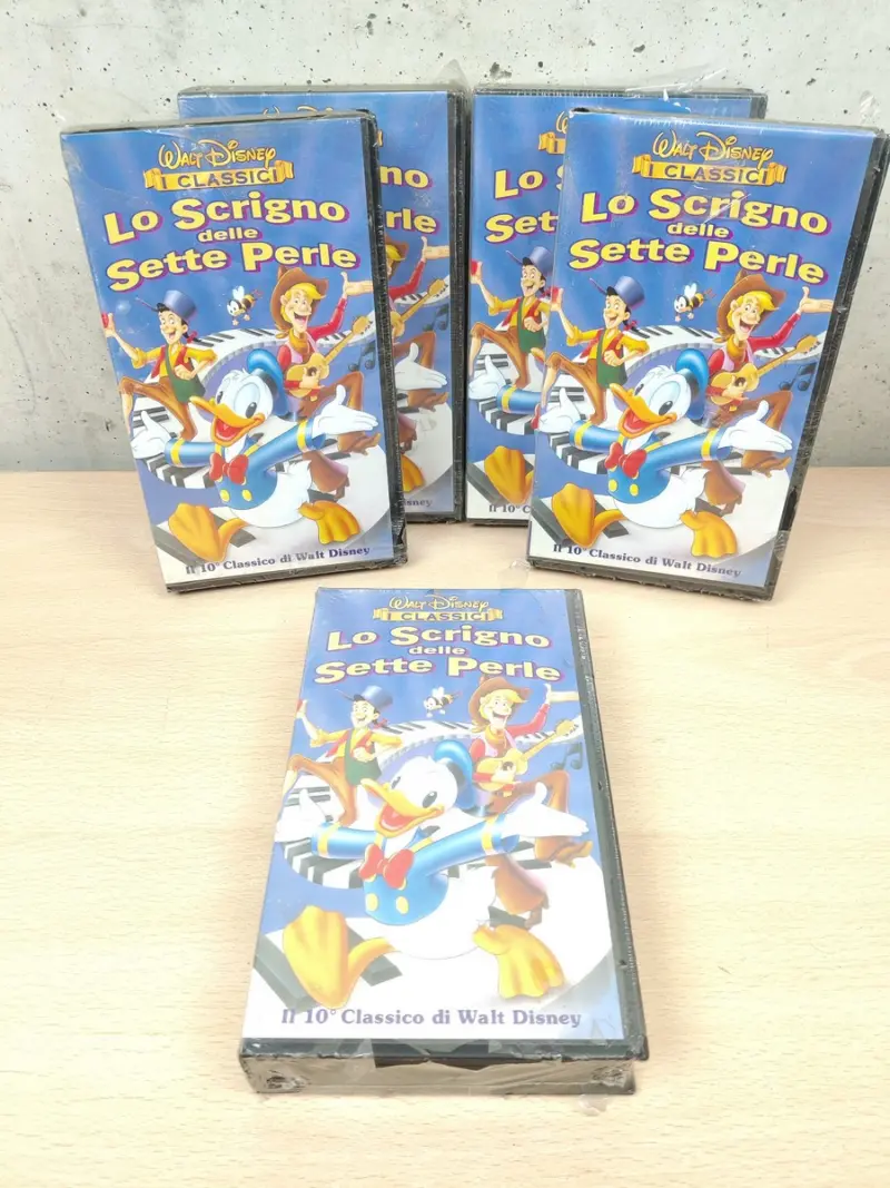 Lo Scrigno delle Sette Perle - Disney Nuovo Sigillato VHS - Vista 1