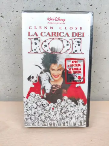 Reperto originale La Carica dei 101 - Disney Nuovo Sigillato VHS - Condizioni NUOVO / SIGILLATO CIB
