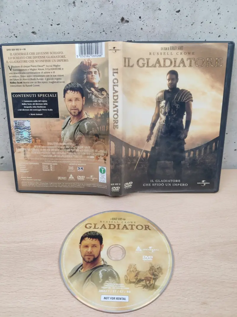 Il Gladiatore Russell Crowe - Usato DVD - Vista 1