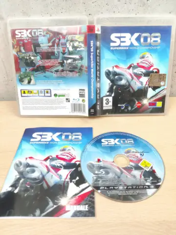 Reperto originale SBK 08 Superbike - PlayStation 3 PS3 - PAL ITA Completo - Condizioni USATO TESTATO 100% CIB