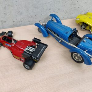 Miniatura 4 per Lotto Auto Burgao Come Pezzi di Ricambio - Vintage Diecast Model Car Auto Modellino