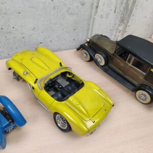 Miniatura 2 per Lotto Auto Burgao Come Pezzi di Ricambio - Vintage Diecast Model Car Auto Modellino