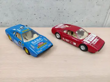 Reperto originale Burago Ferrari 308 GTB 2pz - Vintage Diecast Model Car Auto Modellino - Condizioni USATO CIB