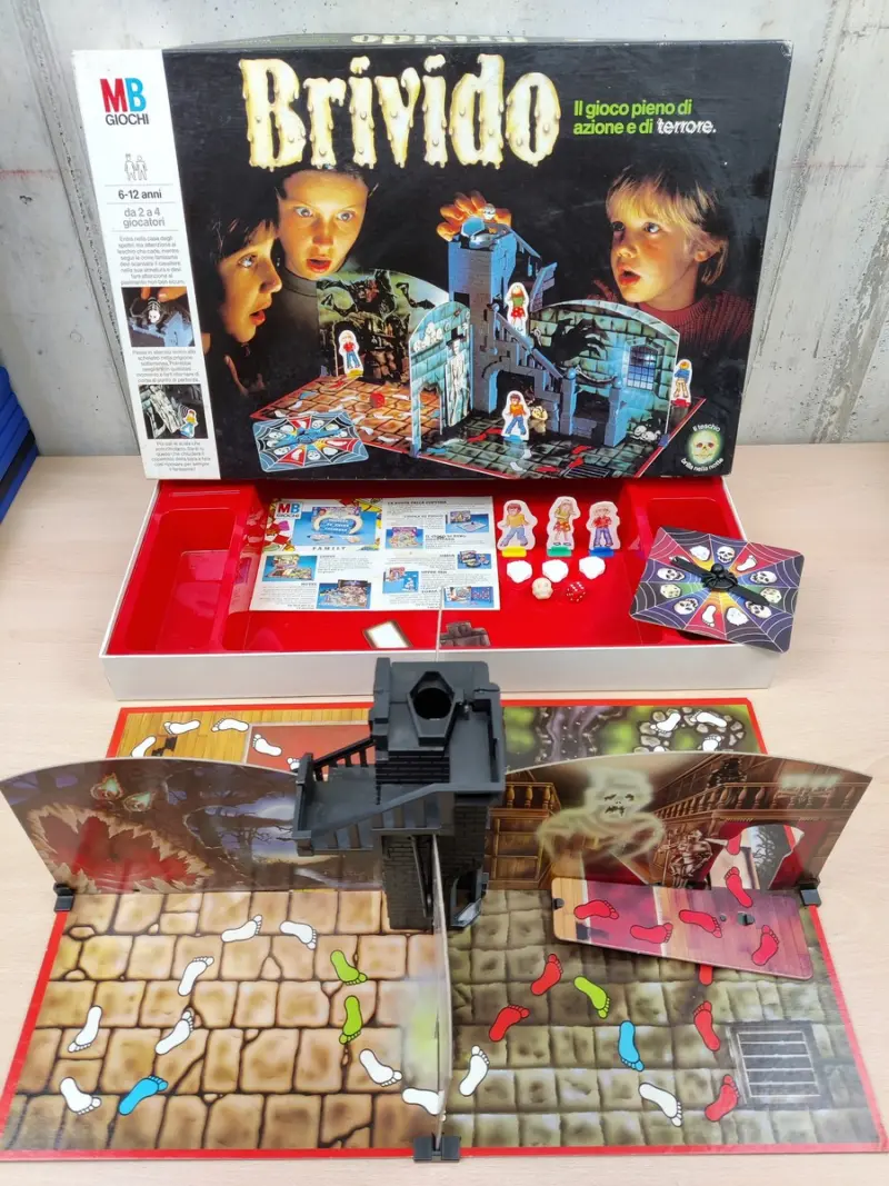 Brivido MB - Gioco da Tavolo Vintage Anni 90 Quasi Completo - Vista 1