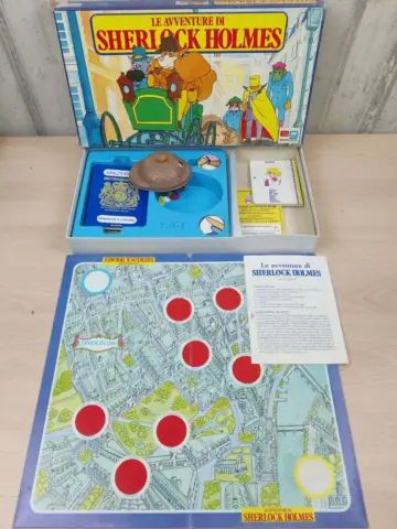 Reperto originale Sherlock Holmes EG - Gioco da Tavolo Vintage Completo Anni 90 - Condizioni USATO CIB