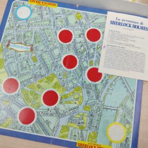 Miniatura 4 per Sherlock Holmes EG - Gioco da Tavolo Vintage Completo Anni 90