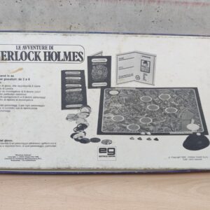 Miniatura 6 per Sherlock Holmes EG - Gioco da Tavolo Vintage Completo Anni 90