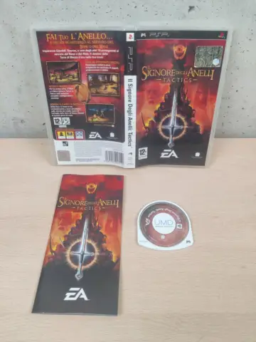 Reperto originale Il Signore degli Anelli Tactics - PlayStation PSP - PAL Completo - Condizioni USATO TESTATO 100% CIB